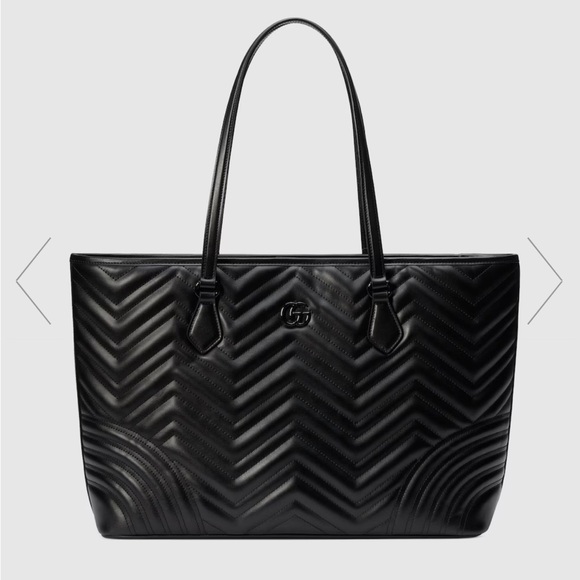 GUCCI GG MARMONT LARGE TOTE BAG - Picture 1 of 10